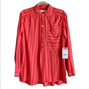 free people - We The Free NWT Women’s Blouse - Coral